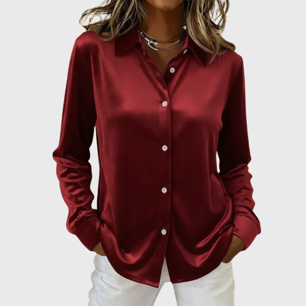 Mila | Classic Button-Up Blouse