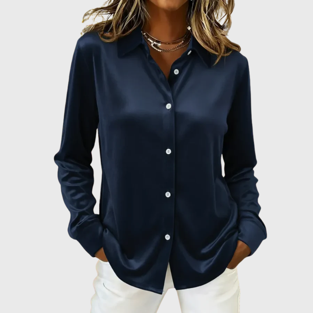 Mila | Classic Button-Up Blouse