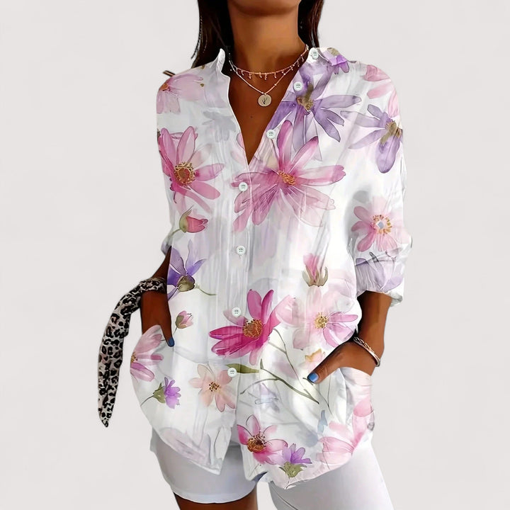 Anka | Colourful Print Blouse