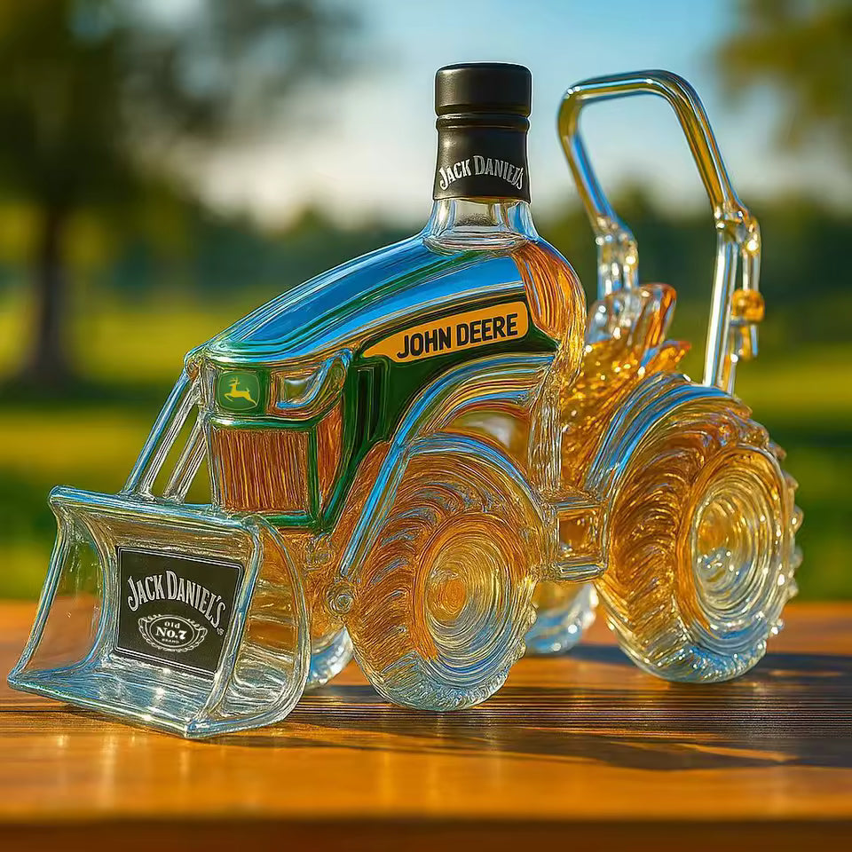 Tractor Whisky Decanter – tractor-shaped decorative decanter