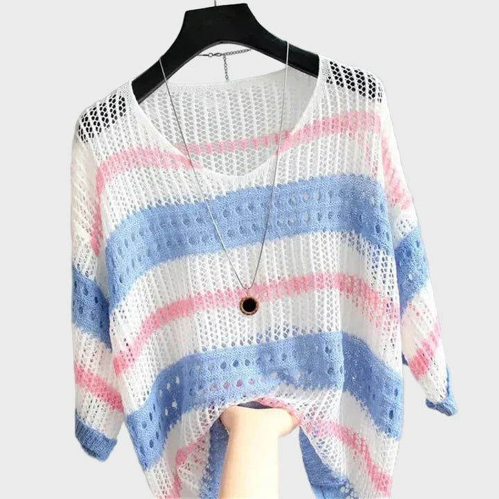 Lara | Open-Knit Relaxed Top