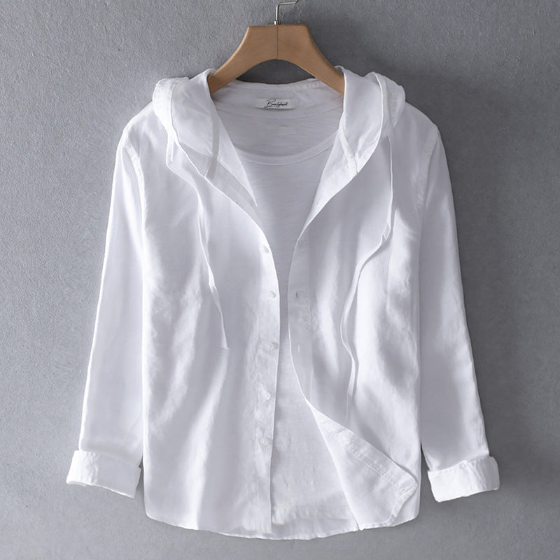 Juliet | Lightweight Cotton Hooded Top