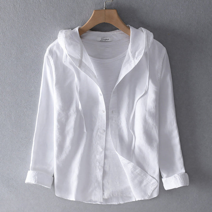 Juliet | Lightweight Cotton Hooded Top