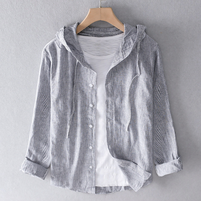 Juliet | Lightweight Cotton Hooded Top