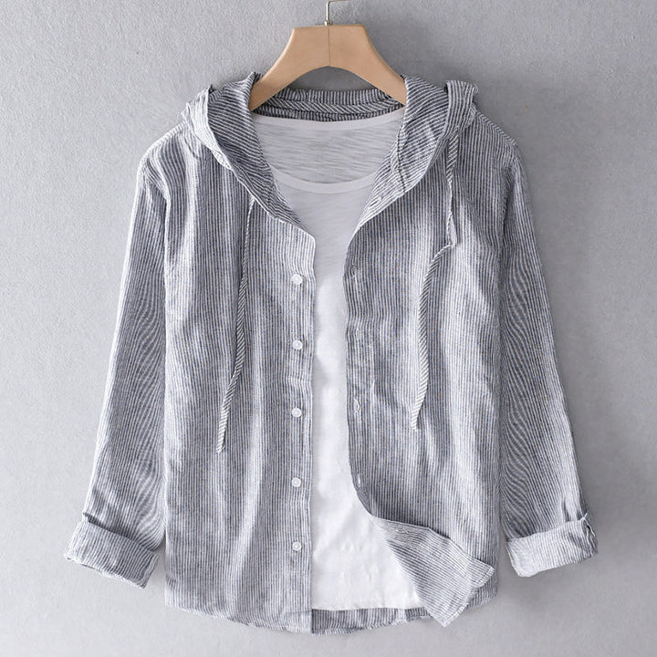 Juliet | Lightweight Cotton Hooded Top