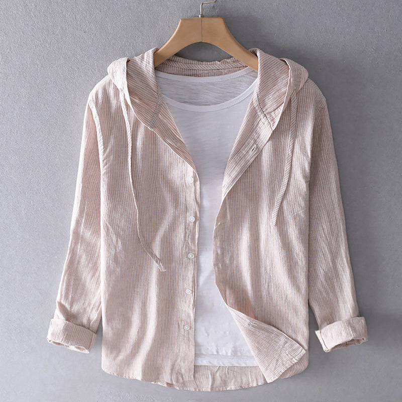 Juliet | Lightweight Cotton Hooded Top
