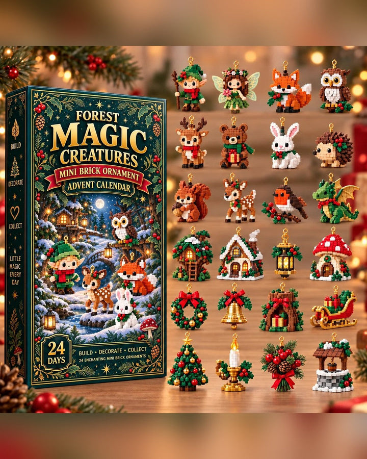 Woodland Magic Advent Calendar – 24 Mini Building Sets