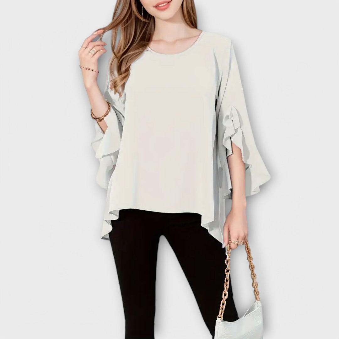 Andie | Flowing Ruffle-Sleeve Blouse