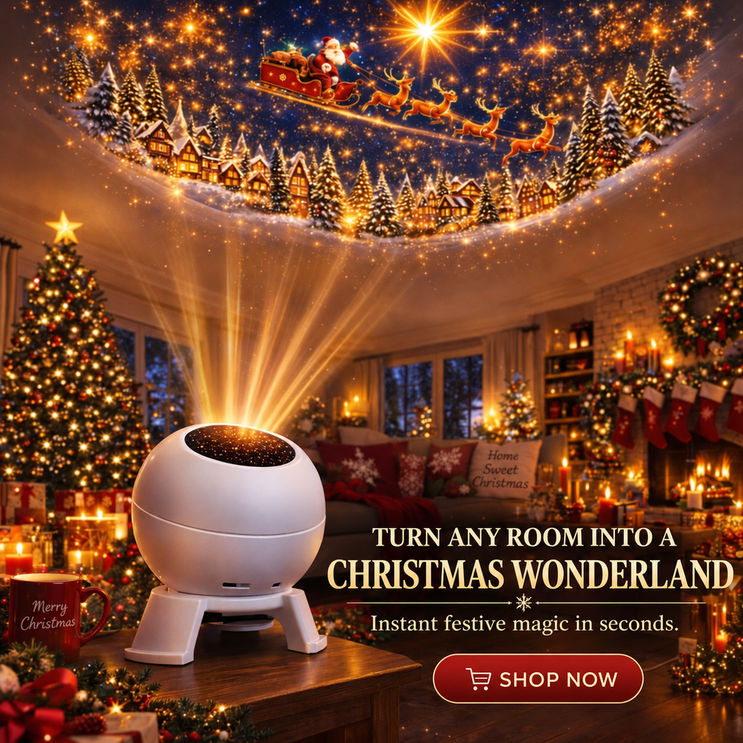 Rotating Christmas HD Projector: turn any room into a Christmas wonderland