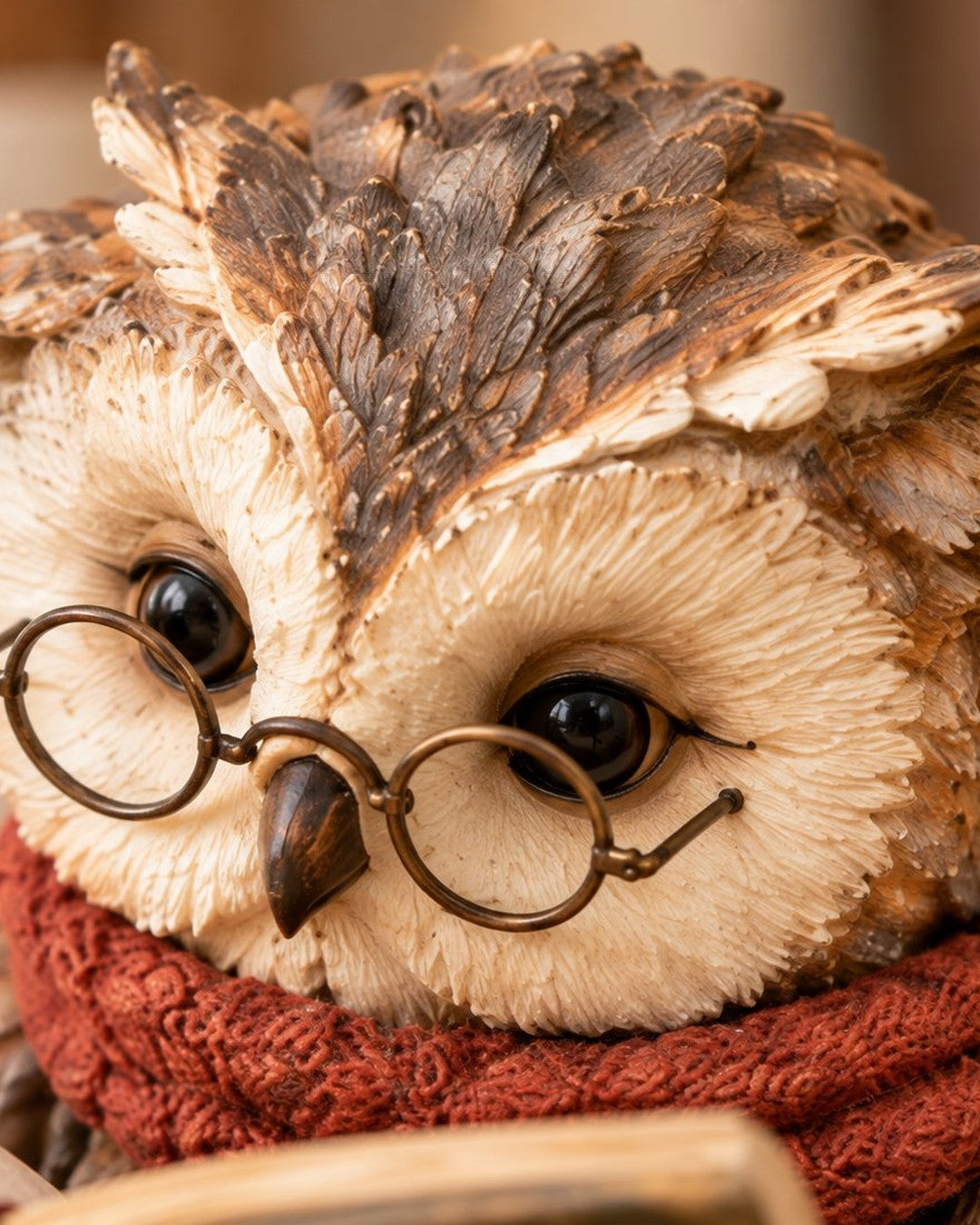Reading Owl – Book Lover's Shelf Sitter