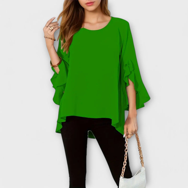 Andie | Flowing Ruffle-Sleeve Blouse