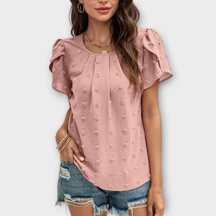 Amalia | Floral Sleeve Blouse