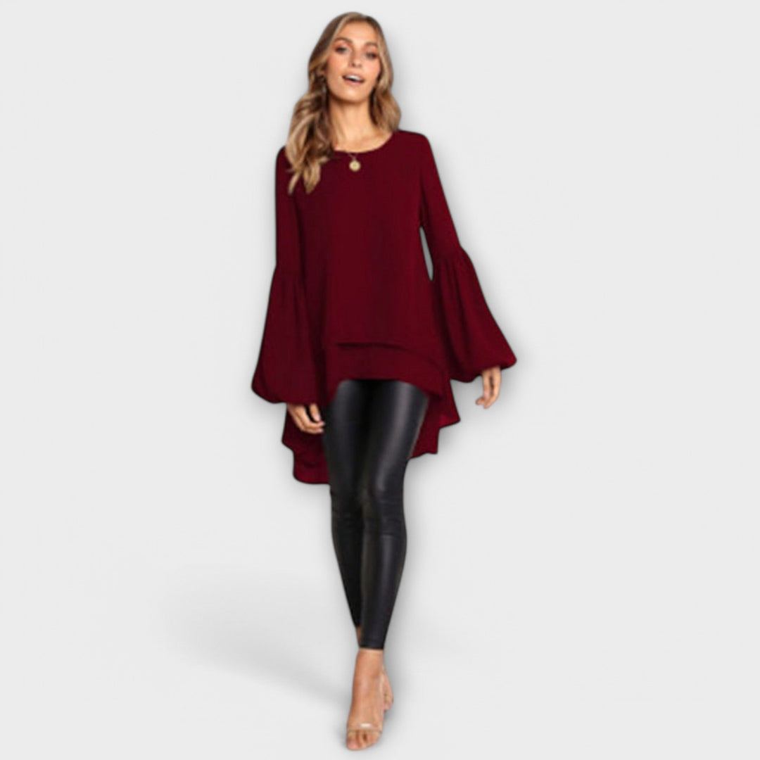 Andie | Flowing Ruffle-Sleeve Blouse