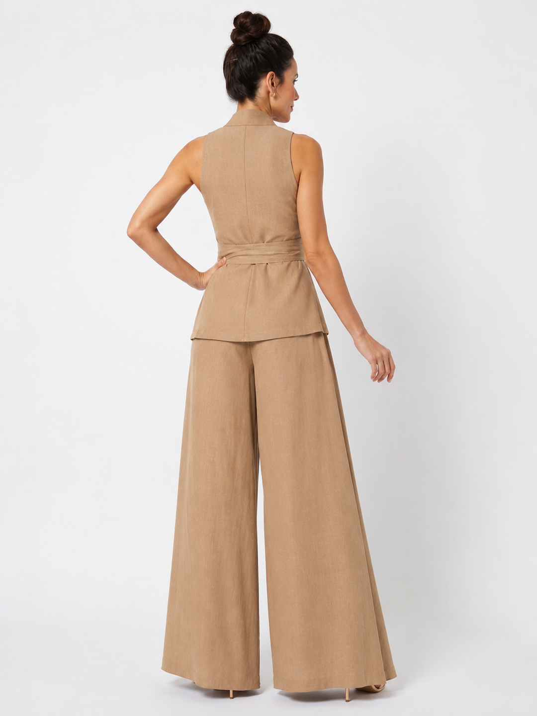 Graziella | Completo Top e Pantaloni Palazzo