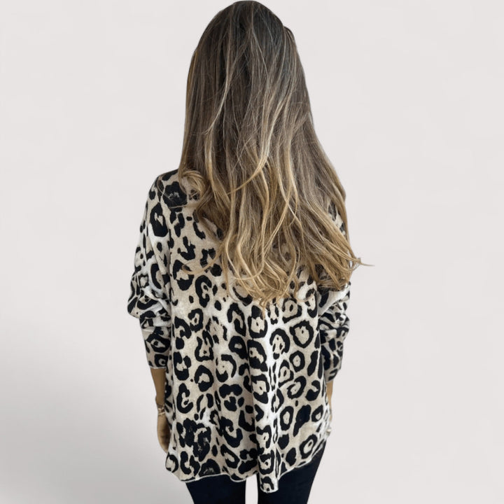 Zlata | Leopard Print Casual Top