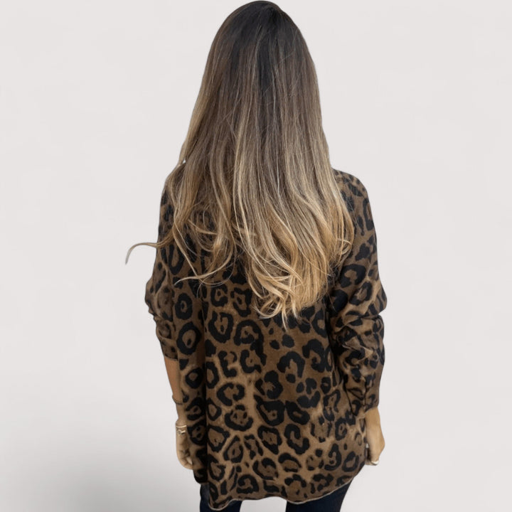 Zlata | Leopard Print Casual Top