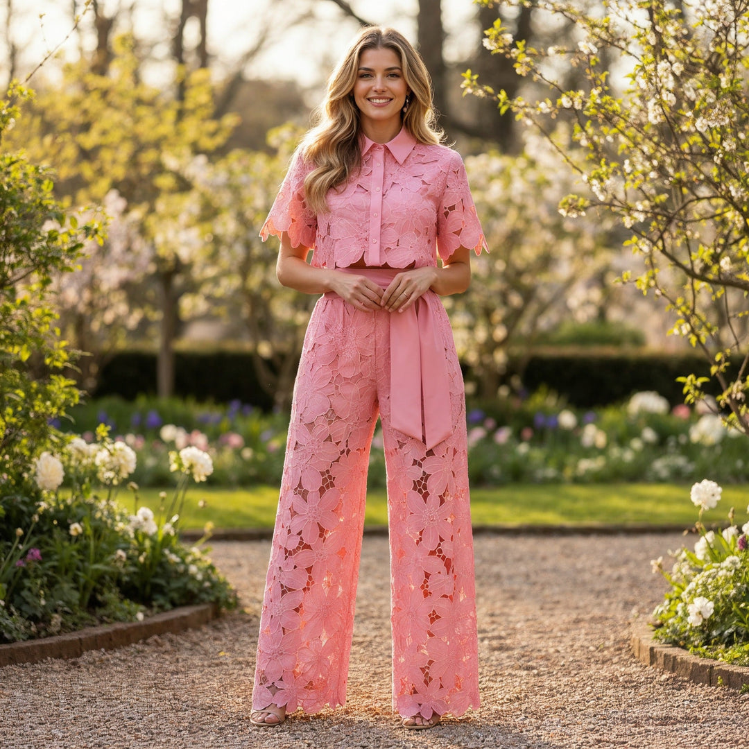 Isabella | Embroidered Two-Piece Set