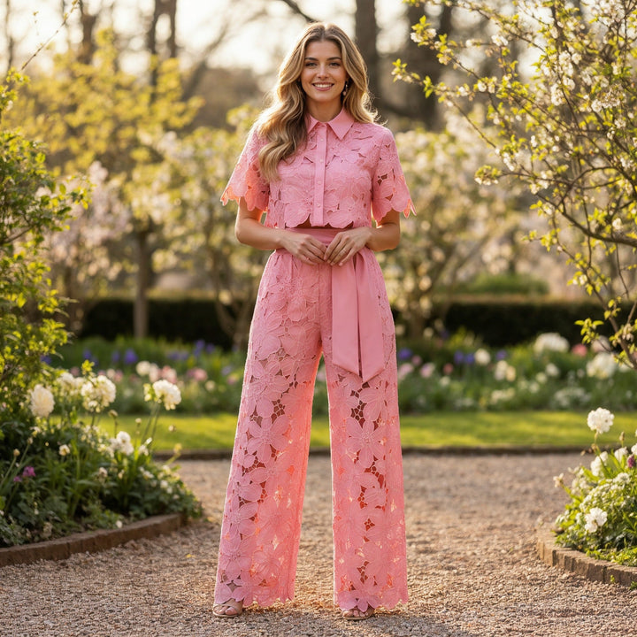Isabella | Embroidered Two-Piece Set