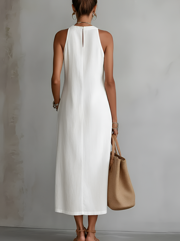 Ella | Elegant Embroidered Midi Dress