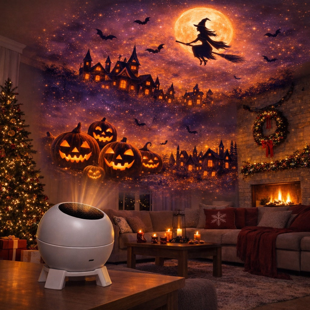 Rotating Christmas HD Projector – Turn Any Room into a Christmas Wonderland