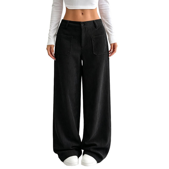 Manuela | Pantaloni Larghi Casual da Donna