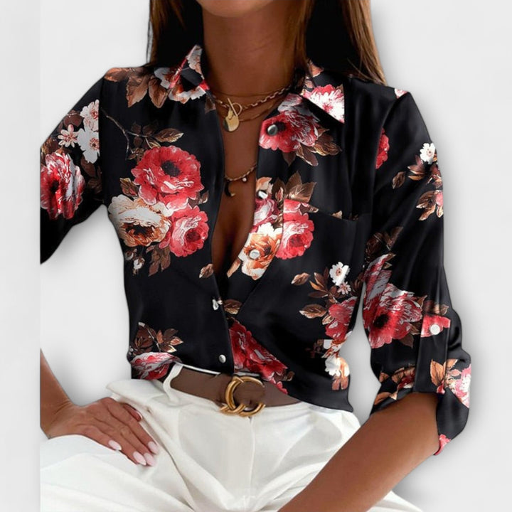 Lumi | Geometric Print Blouse