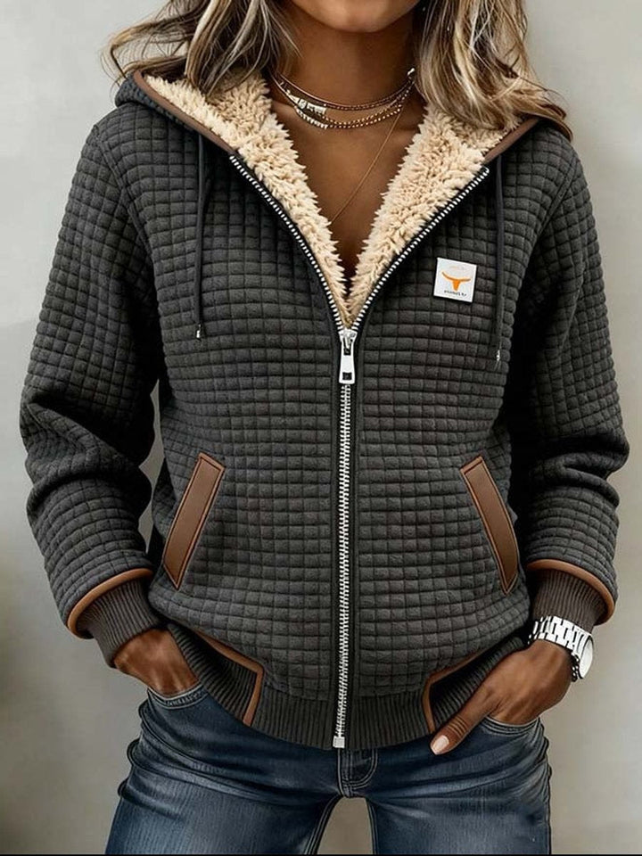 Laura | Giacca Trapuntata con Cappuccio e Zip